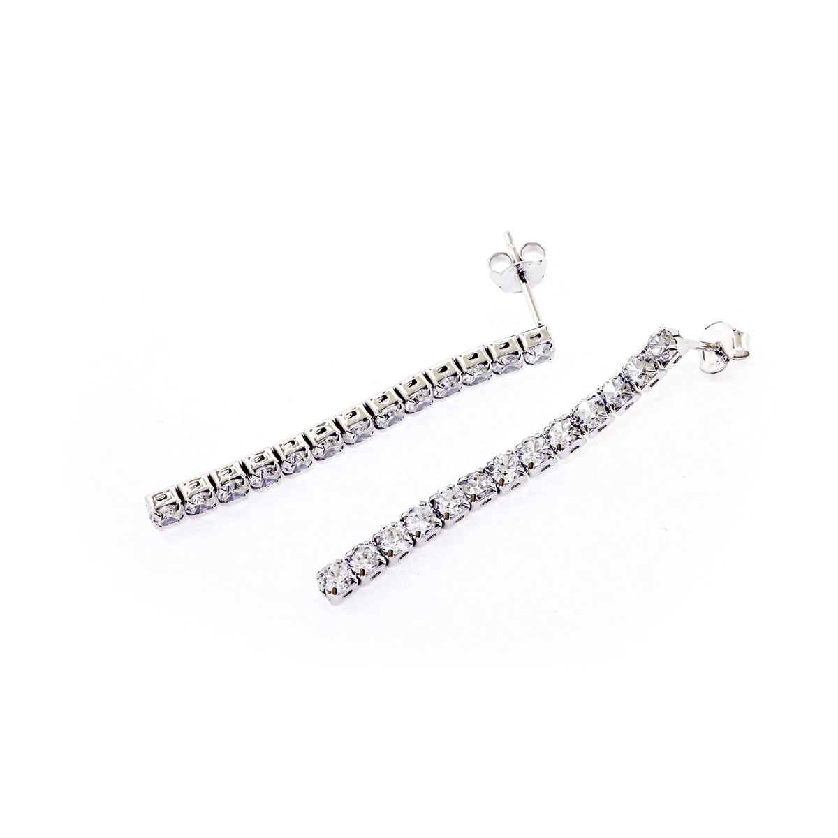 Aretes Línea Plata