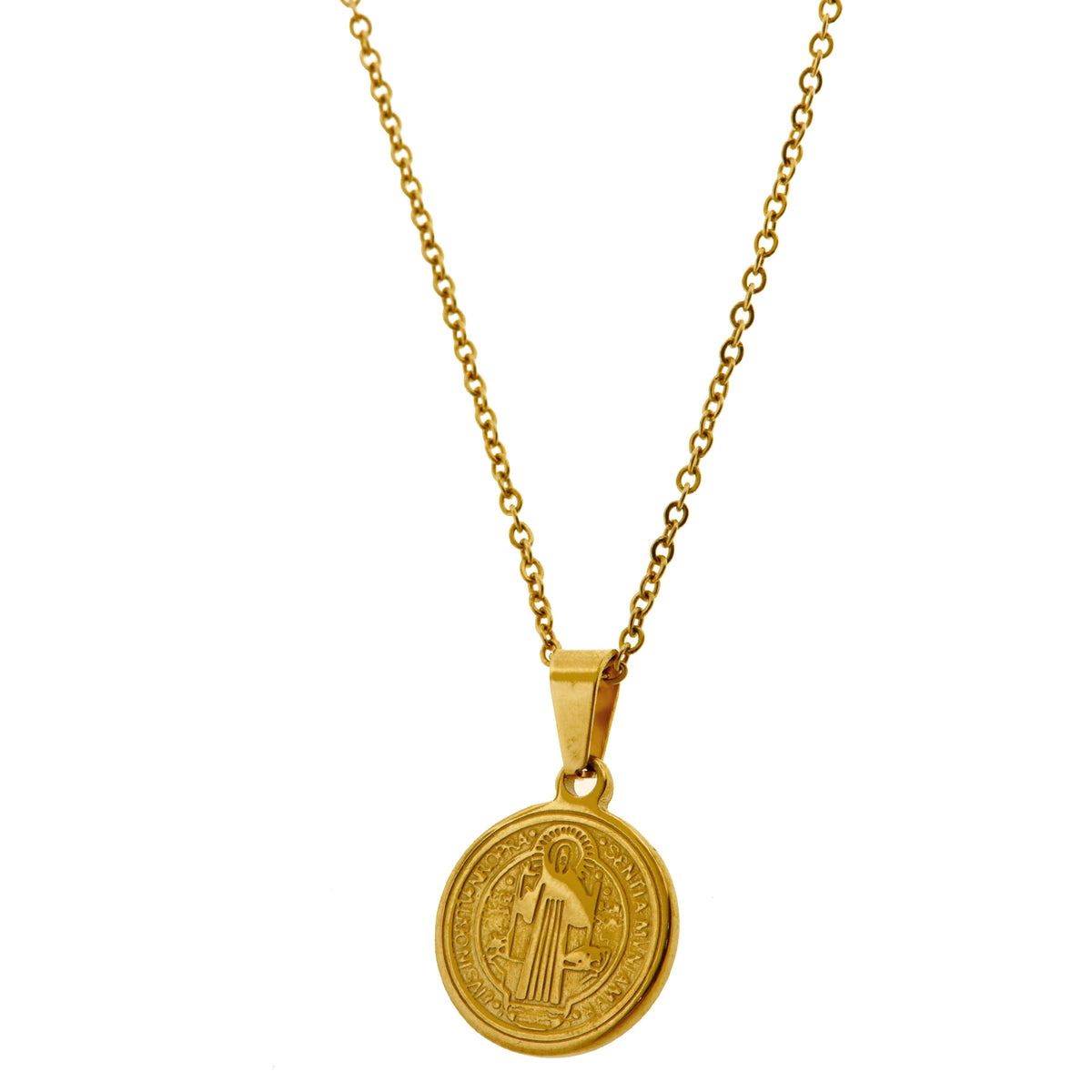 Collar Medalla San Benito