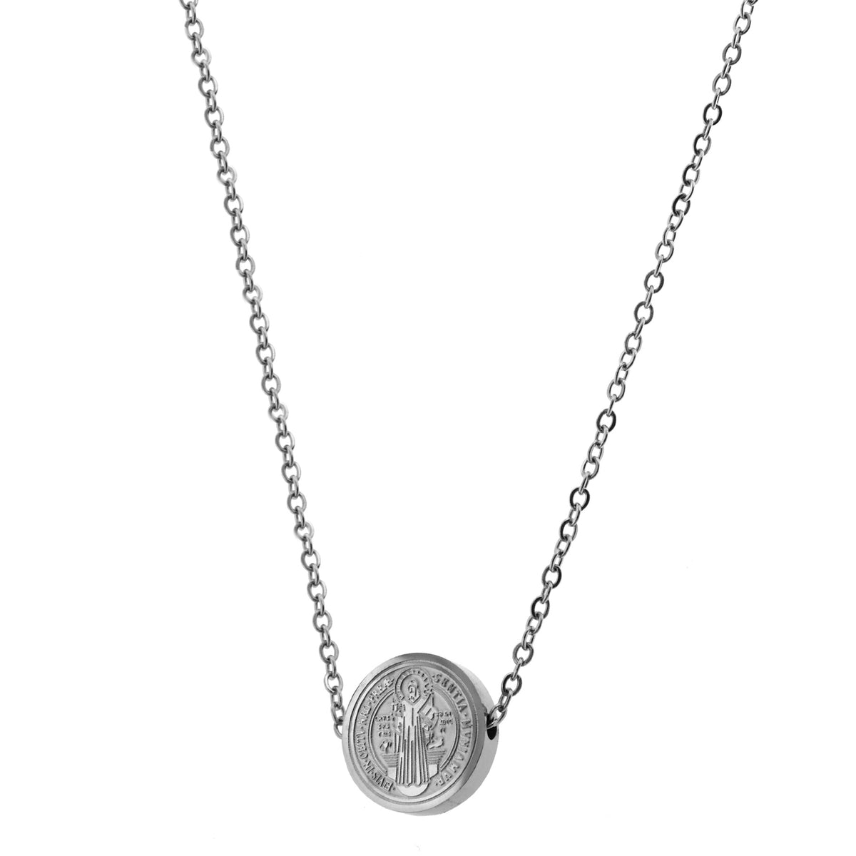 Collar San Benito Plateado