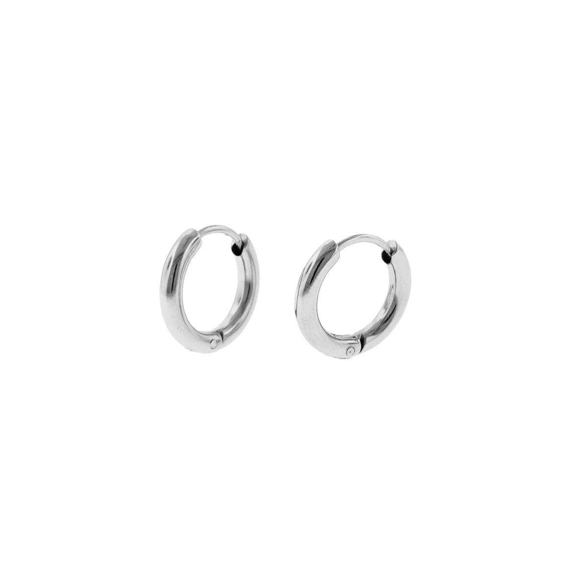 Basic Silver Hoop Earring