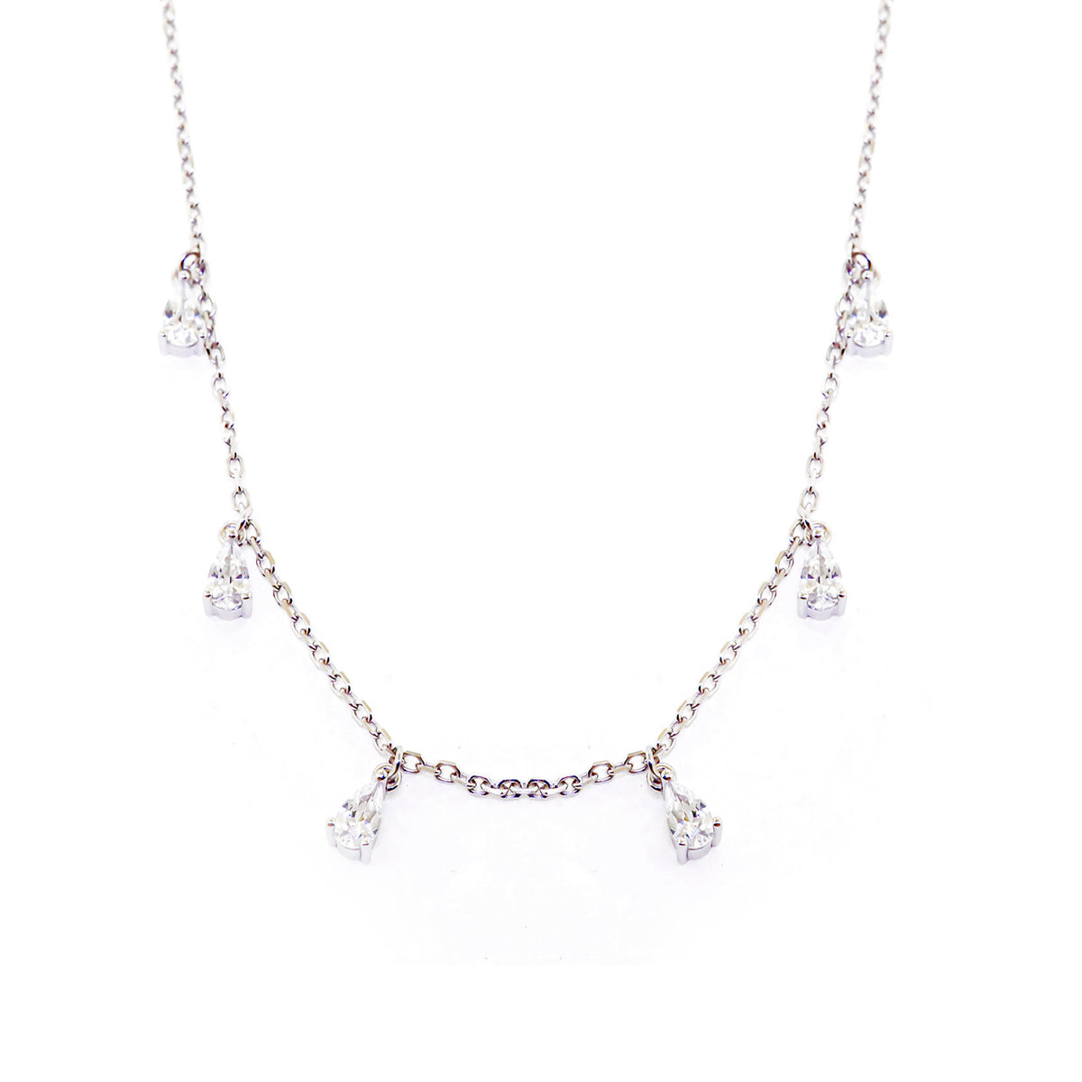Collar Choker Gota Plata