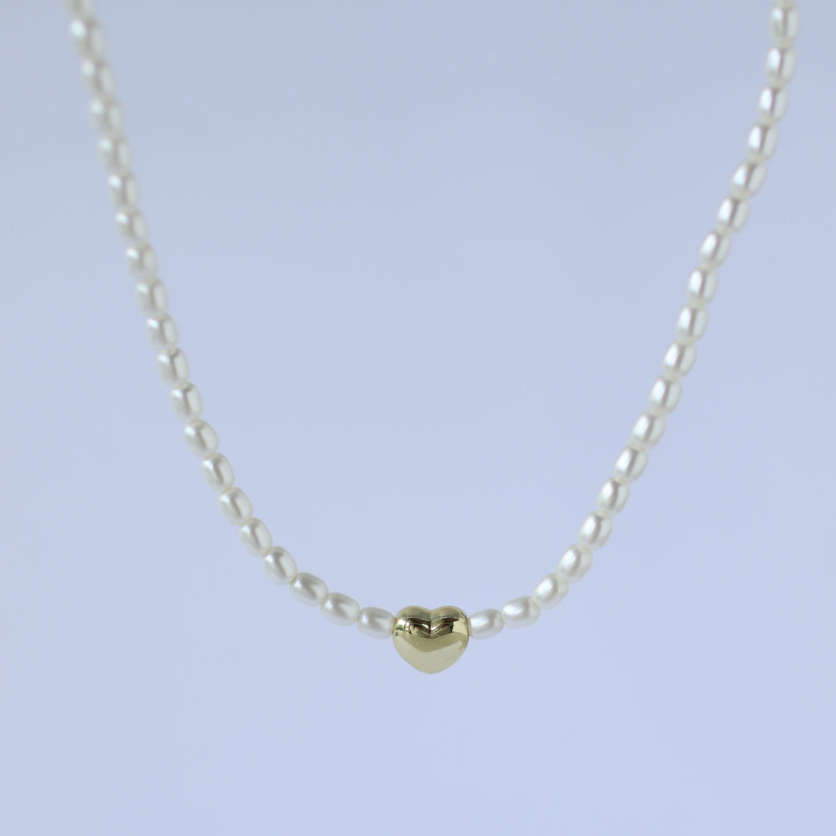 Collar Perla Corazón