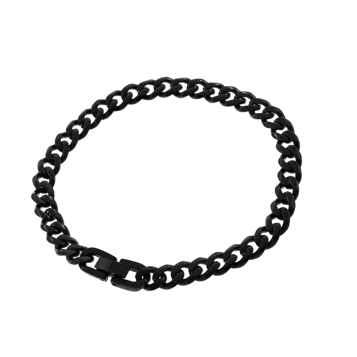 Pulsera Cadena Negra Pavonada