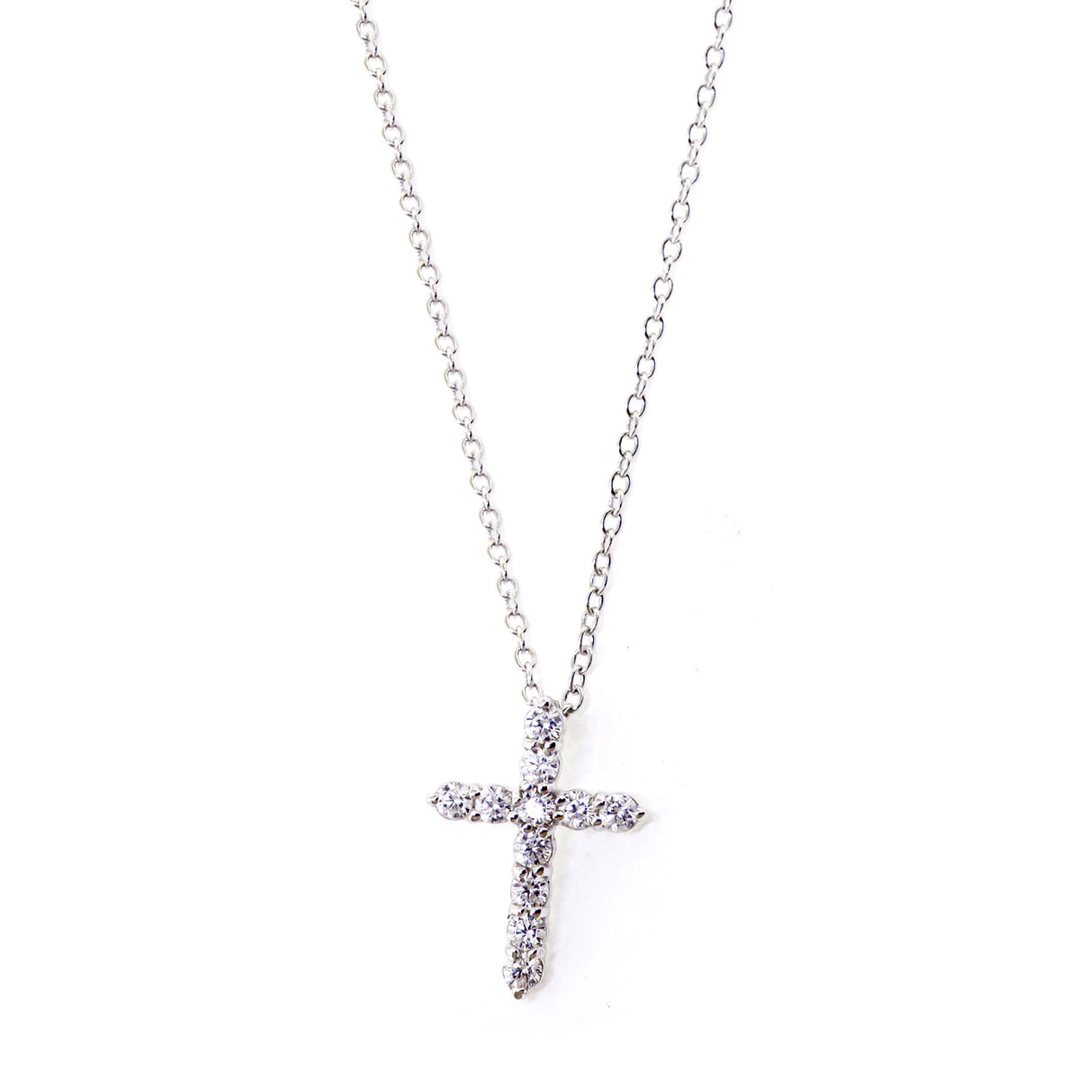Collar Cruz Plata