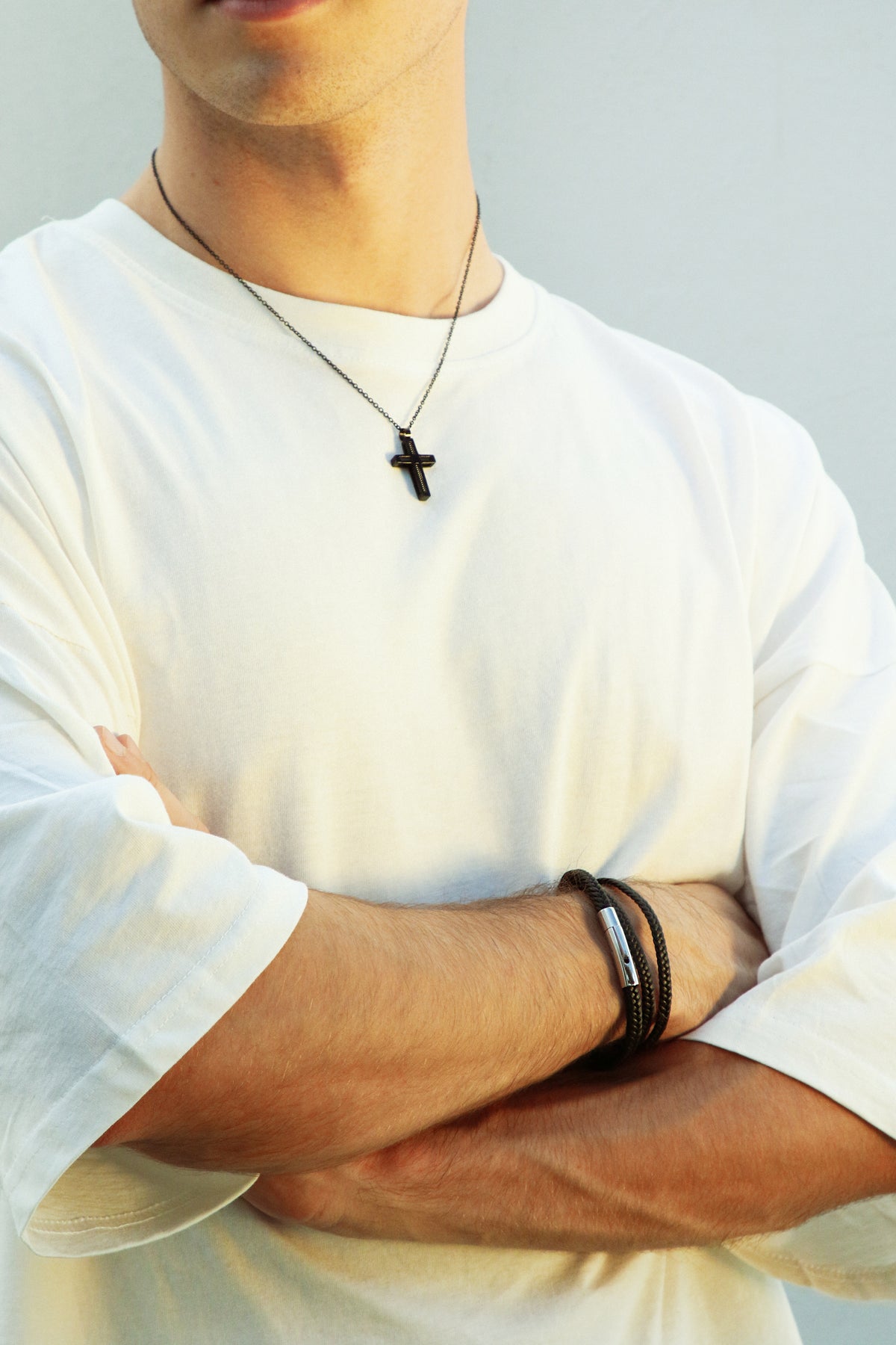 Pulsera doble Caucho